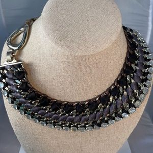 Stella & Dot Tempest Bib Reversible Necklace